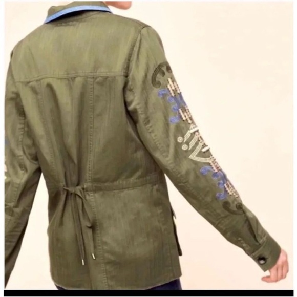 Anthropologie HEI HEI Utility Jacket Size Small - Picture 2 of 9